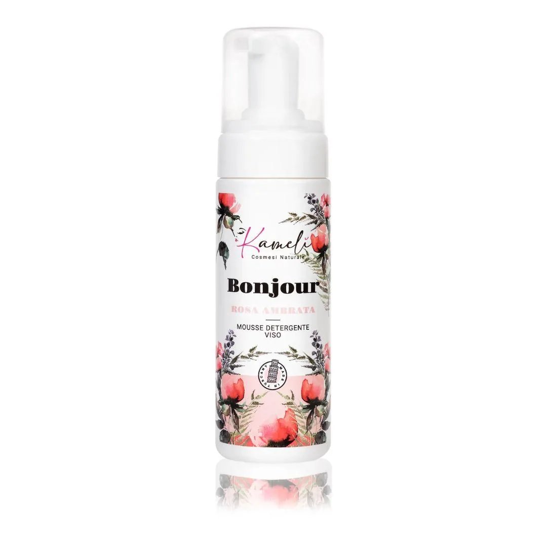 Bonjour Cleansing Mousse Viso Rosa Ambrata
