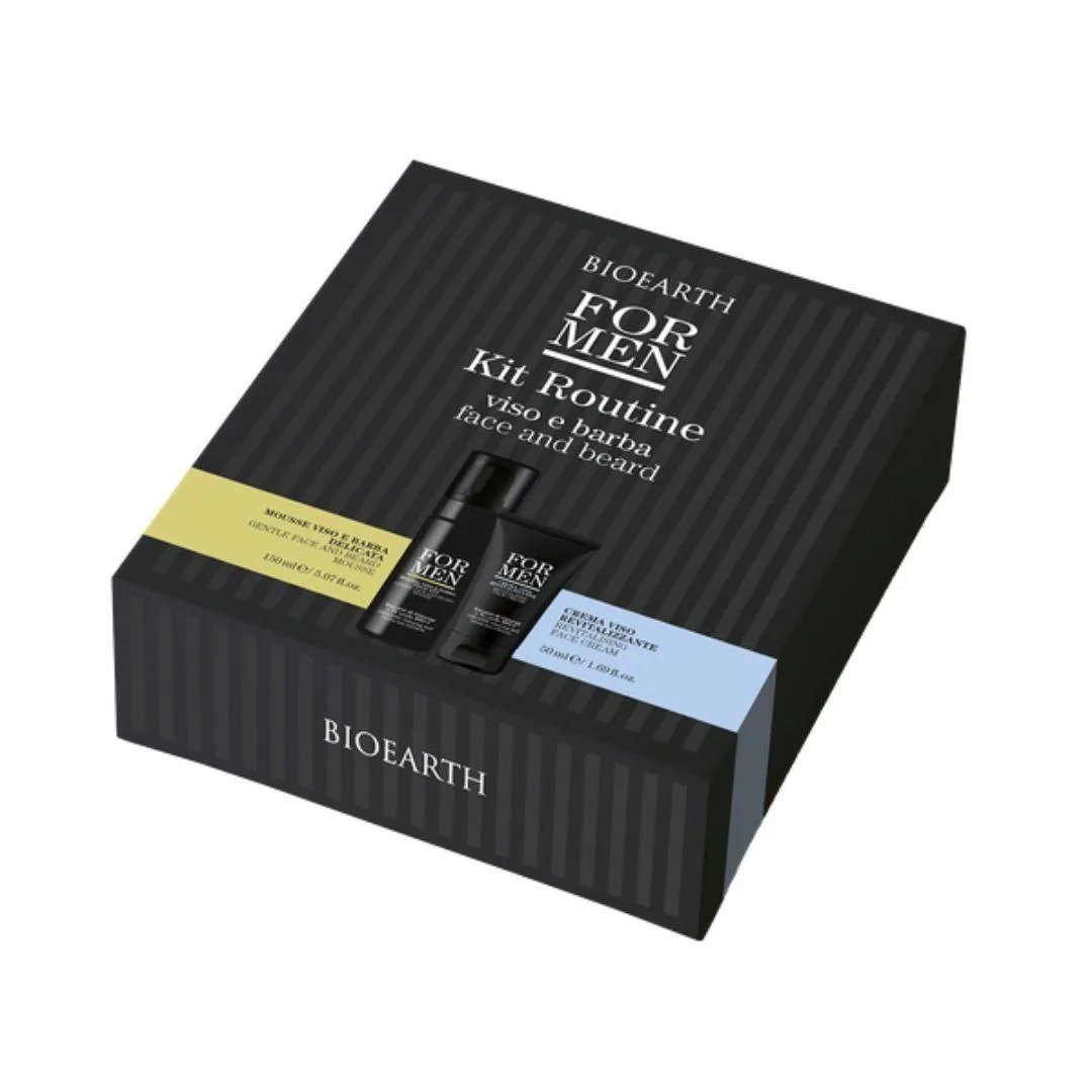 For men Kit Routine Viso e Barba