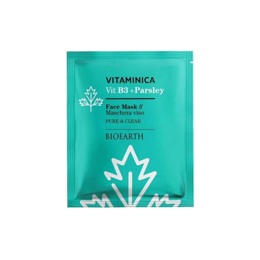 Vitaminica Maschera Monouso Vit B3 + Parsley