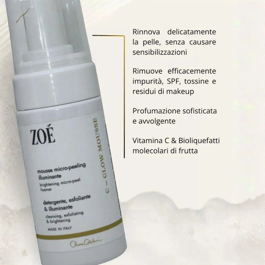 C-Glow Mousse micro-peeling illuminante 3