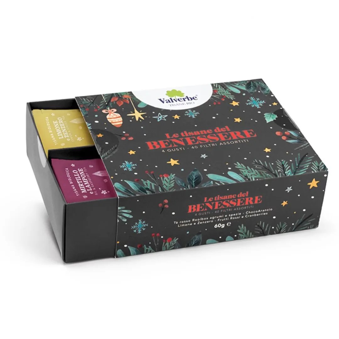 Cofanetto Tisane del Benessere Natale