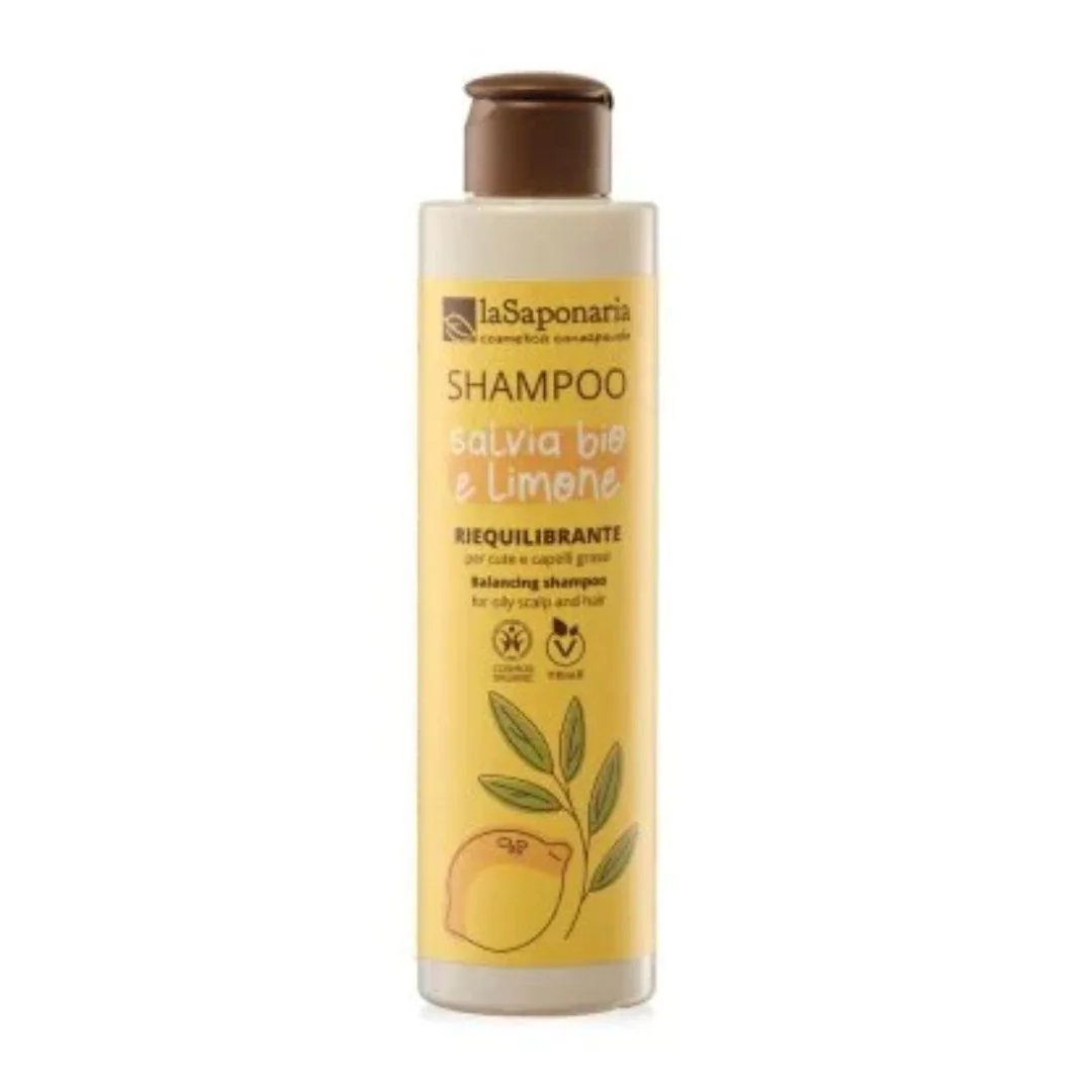 Shampoo Bio Riequilibrante Salvia e Limone