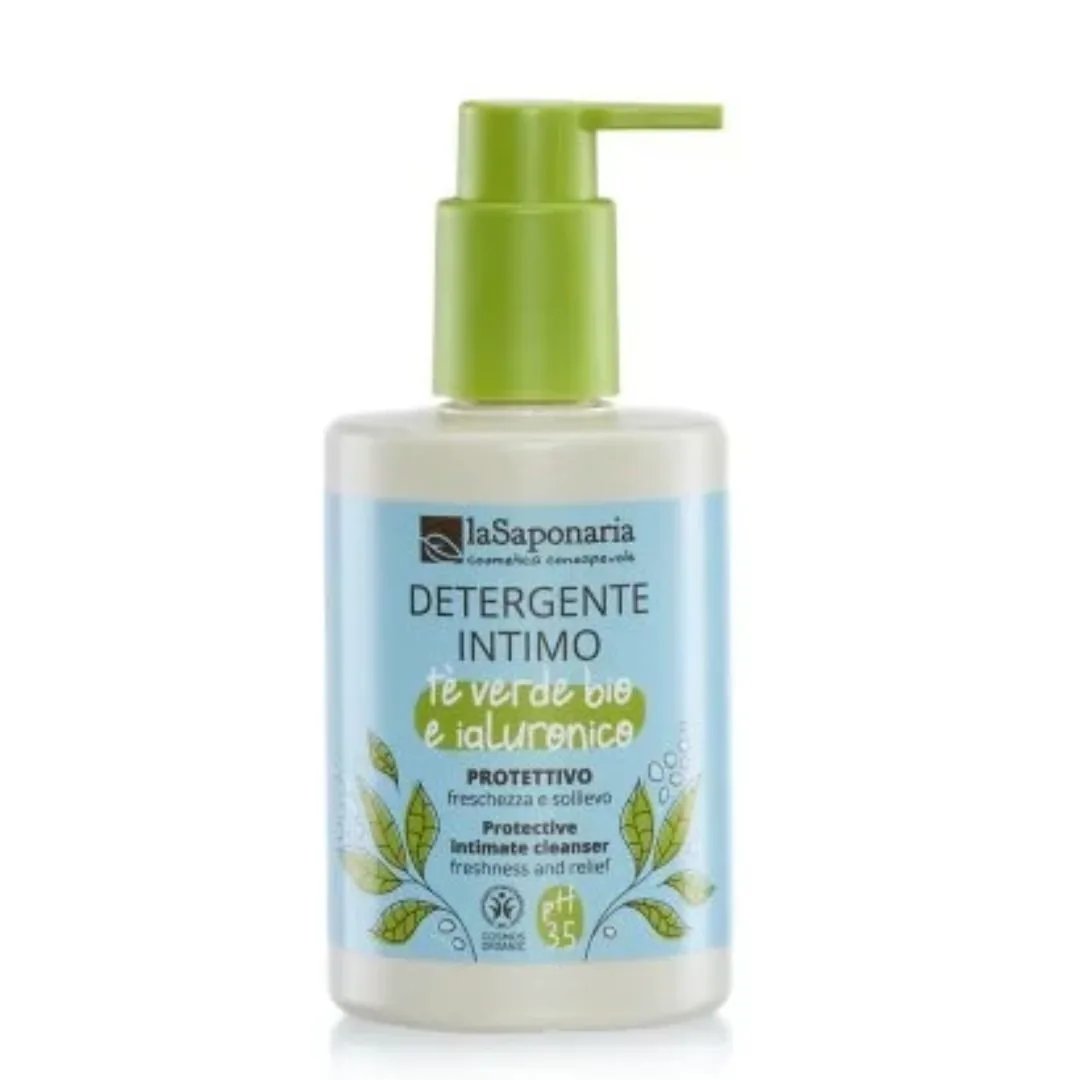 Detergente intimo protettivo tè verde e ialuronico