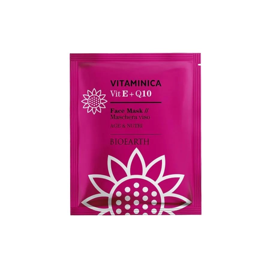 Vitaminica Maschera Monouso Vit E + Q10